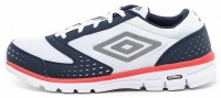 кроссовки umbro runner повседневные (cnj) бел/т.серый/красн.