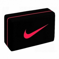 блок для йоги nike essential yoga block black/lt crimson